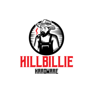 Just the name.....Hillbillie Hardware | Logo Design by Graphic Bricks