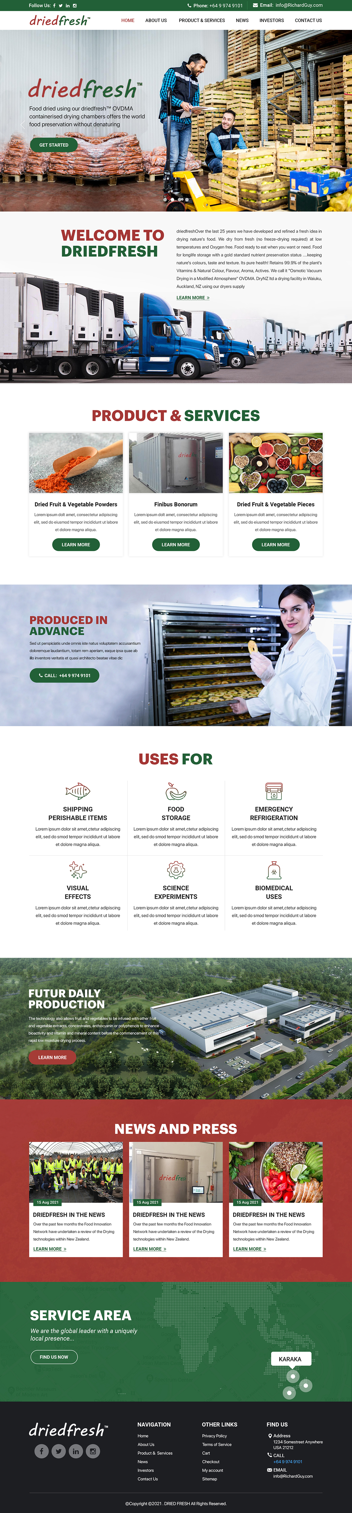 Wordpress Design by Titan Eagle for this project | Design #27208974