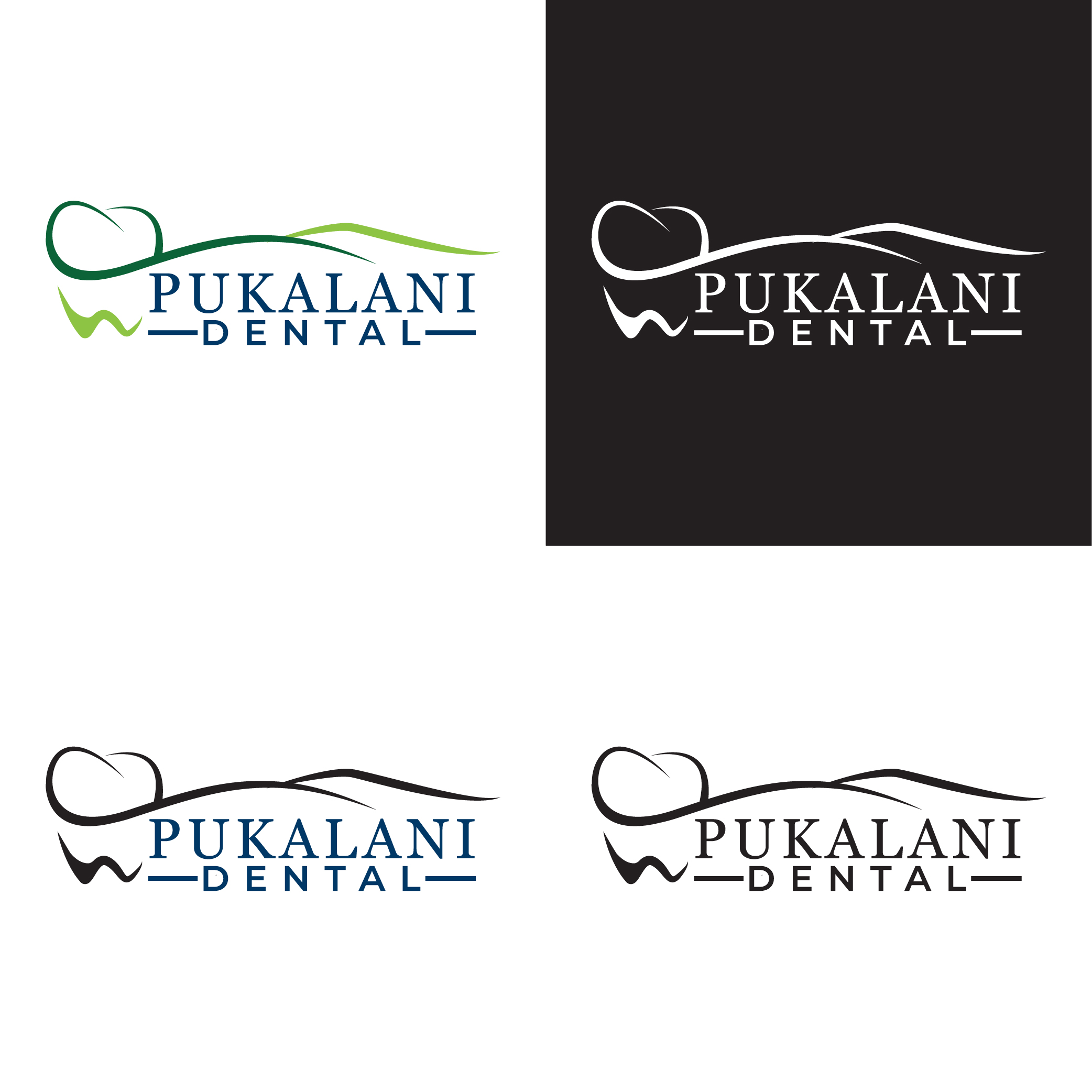 Modern, Conservative, Healthcare Logo Design for Pukalani Dental by