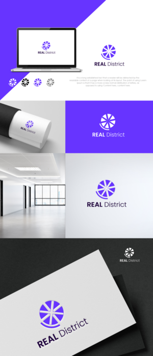 REAL District | Logo Design by SL Designer