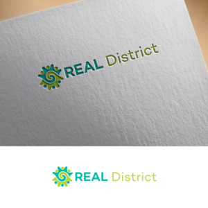 REAL District | Logo Design by DesignDUO