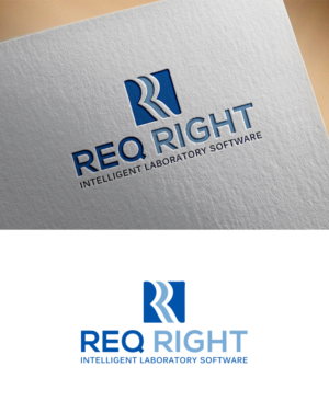 Req Right - Intelligent Laboratory Software | Logo Design by Mr Line @rt