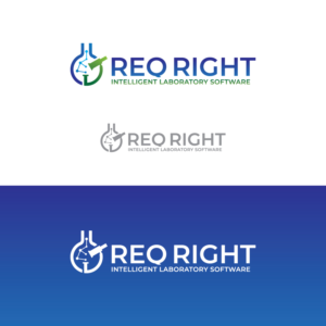 Req Right - Intelligent Laboratory Software | Logo Design by Graphic Bricks