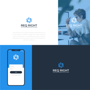 Req Right - Intelligent Laboratory Software | Logo Design by sonimaulana.dc