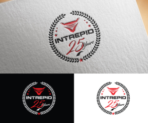 Intrepid and 25 Years | Logo Design by Dot Design 3