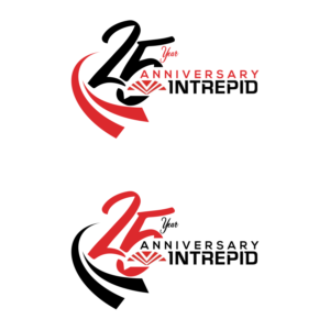 Intrepid and 25 Years | Logo Design by Cah RE 2
