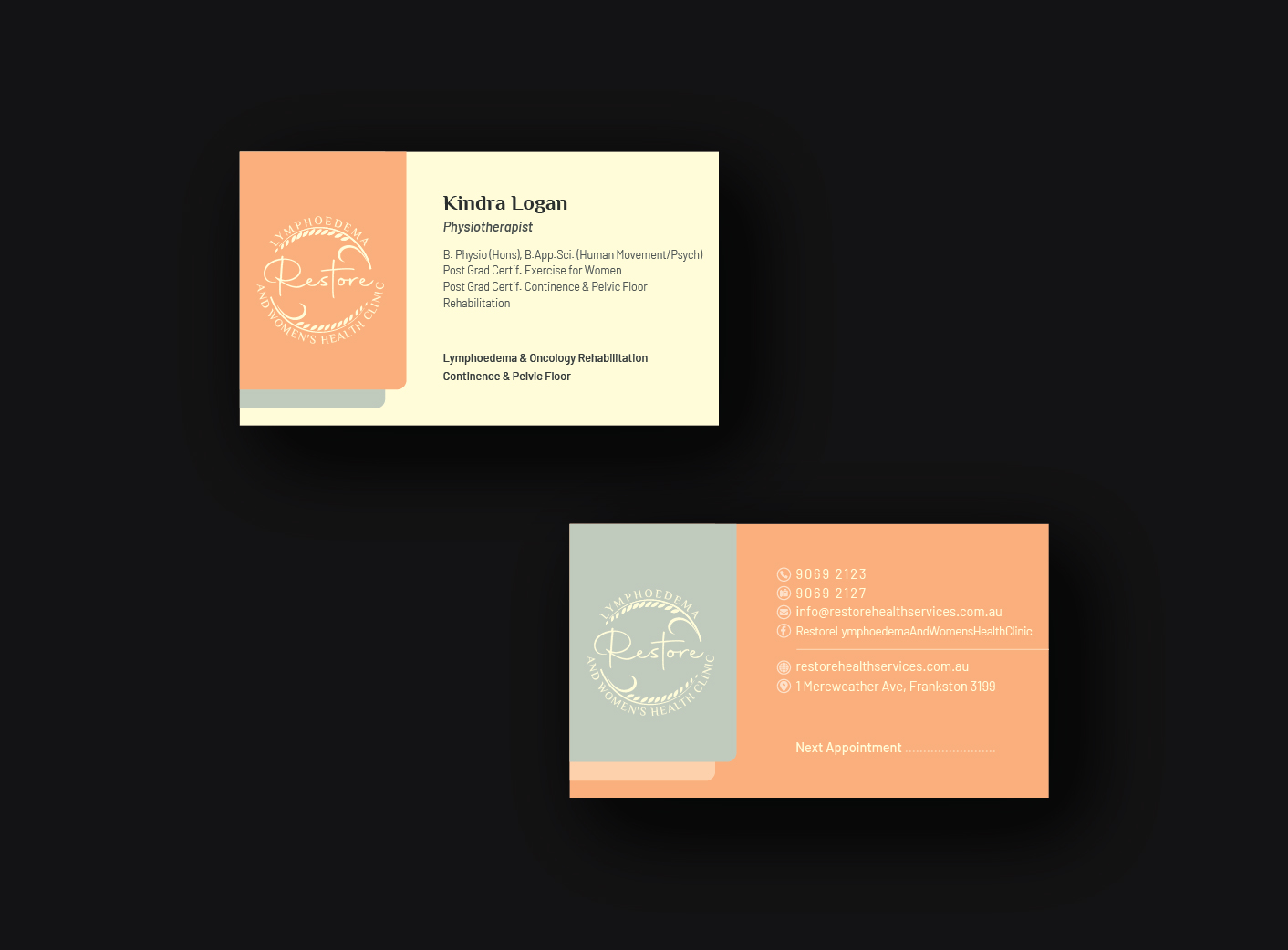 Business Card Design by Unique Creation BD for The Lymphoedema Clinic | Design #27215598