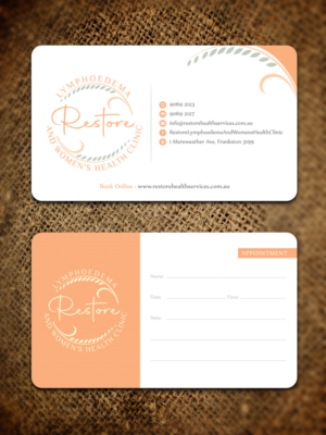 Business Card Design by Sandaruwan for The Lymphoedema Clinic | Design #27303853