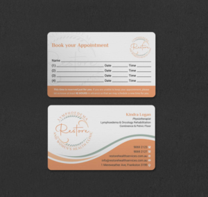Business Card Design by INDIAN_Ashok for The Lymphoedema Clinic | Design: #27236063
