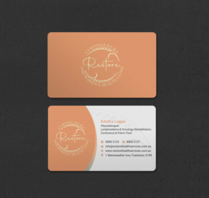 Business Card Design by INDIAN_Ashok for The Lymphoedema Clinic | Design: #27236065