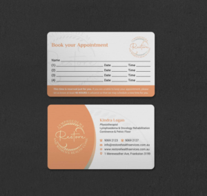 Business Card Design by INDIAN_Ashok for The Lymphoedema Clinic | Design: #27236066