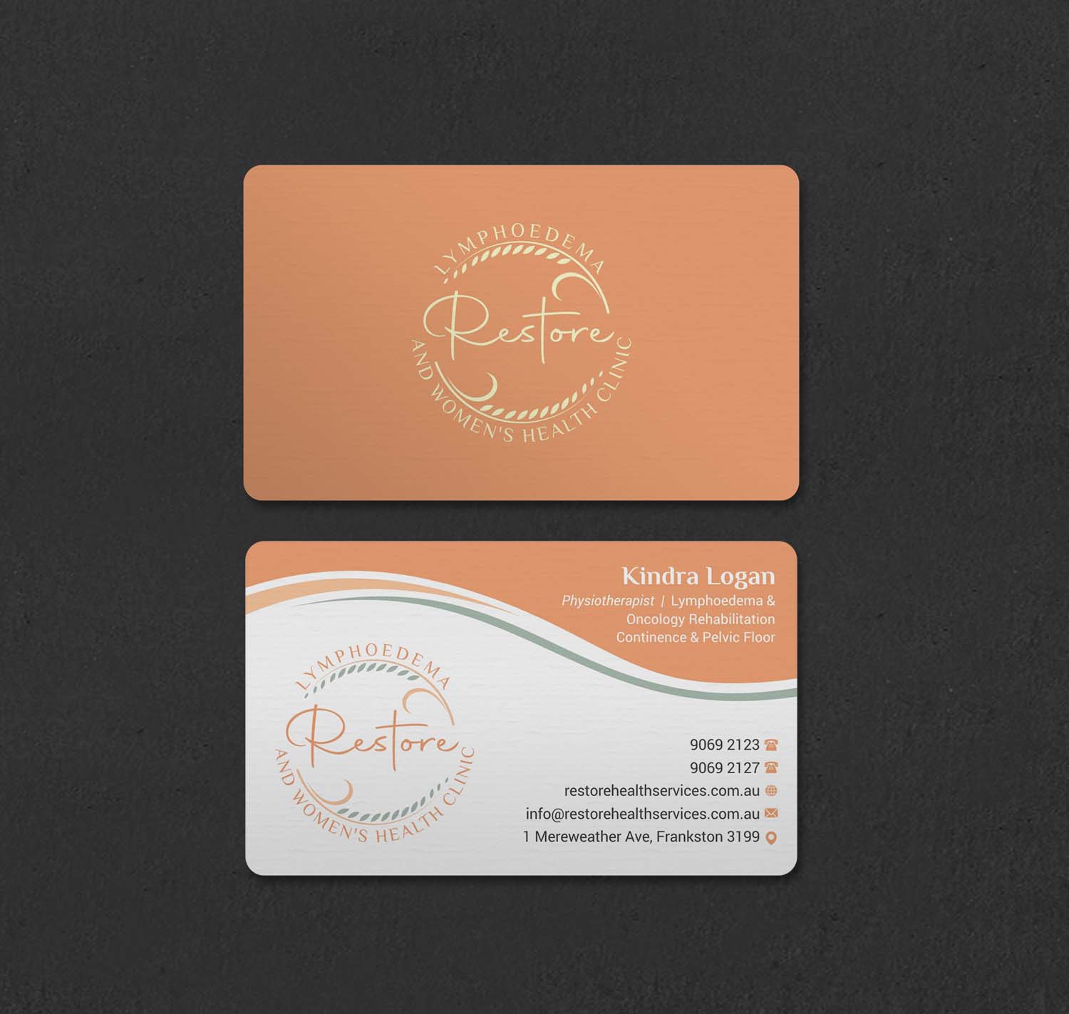 Business Card Design by INDIAN_Ashok for The Lymphoedema Clinic | Design #27236067