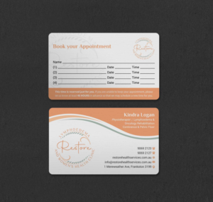 Business Card Design by INDIAN_Ashok for The Lymphoedema Clinic | Design: #27236068