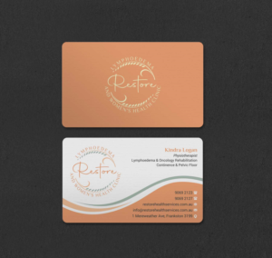 Business Card Design by INDIAN_Ashok for The Lymphoedema Clinic | Design: #27236069