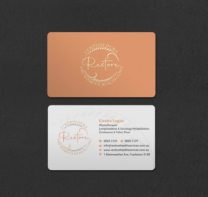 Visitenkarten-Design von INDIAN_Ashok für The Lymphoedema Clinic | Design: #27236071
