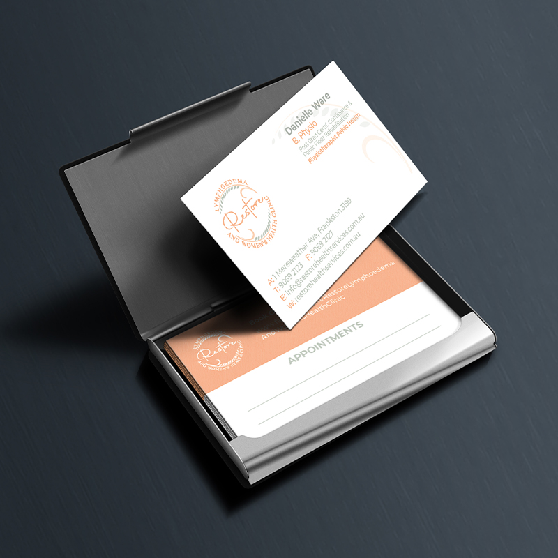 Business Card Design by highmaxlogodesigns for The Lymphoedema Clinic | Design #27205106