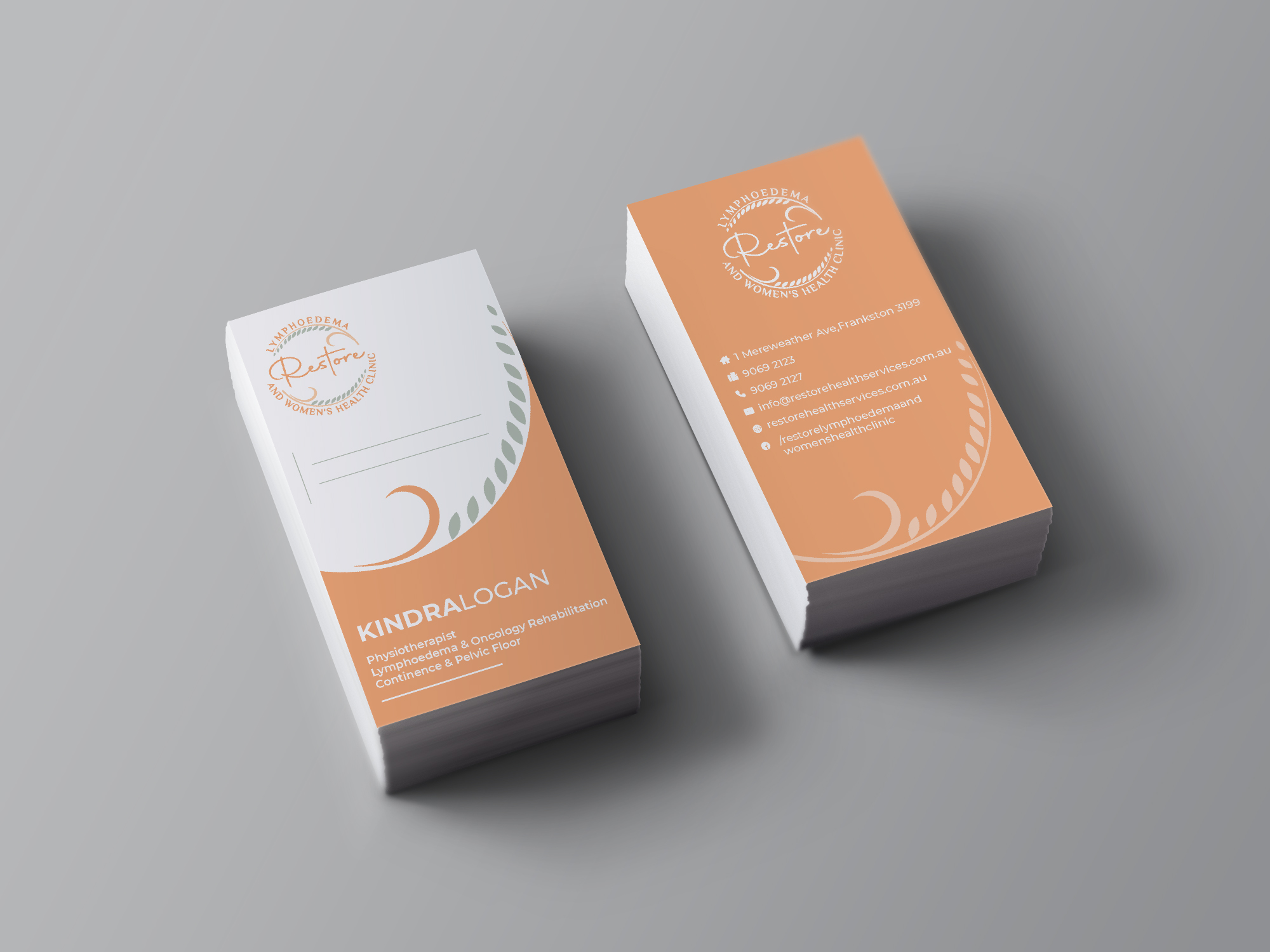 Business Card Design by highmaxlogodesigns for The Lymphoedema Clinic | Design #27303792