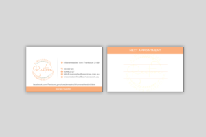 Diseño de Tarjeta de Presentación por Creations Box 2015 para The Lymphoedema Clinic | Diseño: #27216607