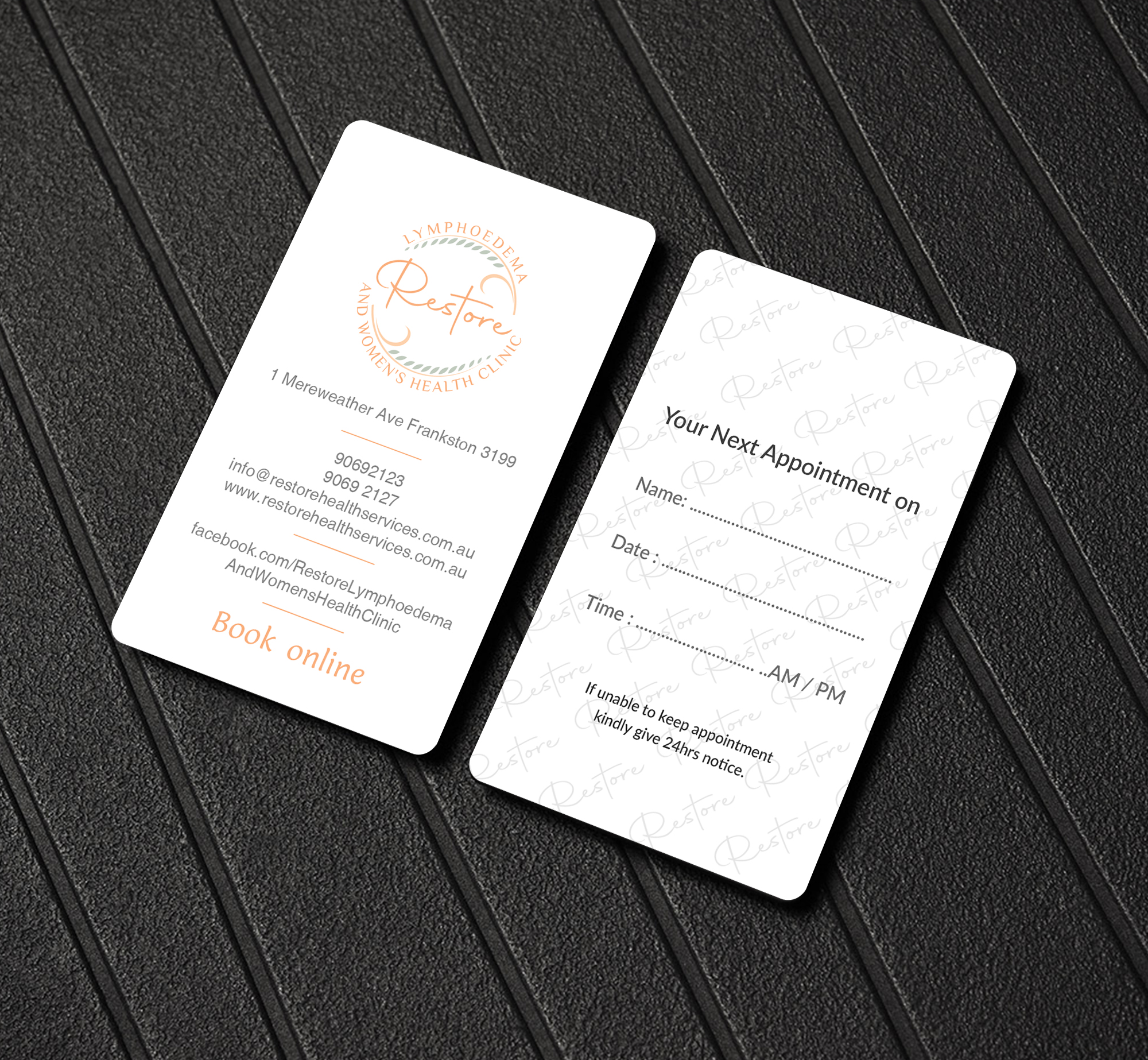 Business Card Design by Creations Box 2015 for The Lymphoedema Clinic | Design #27219361