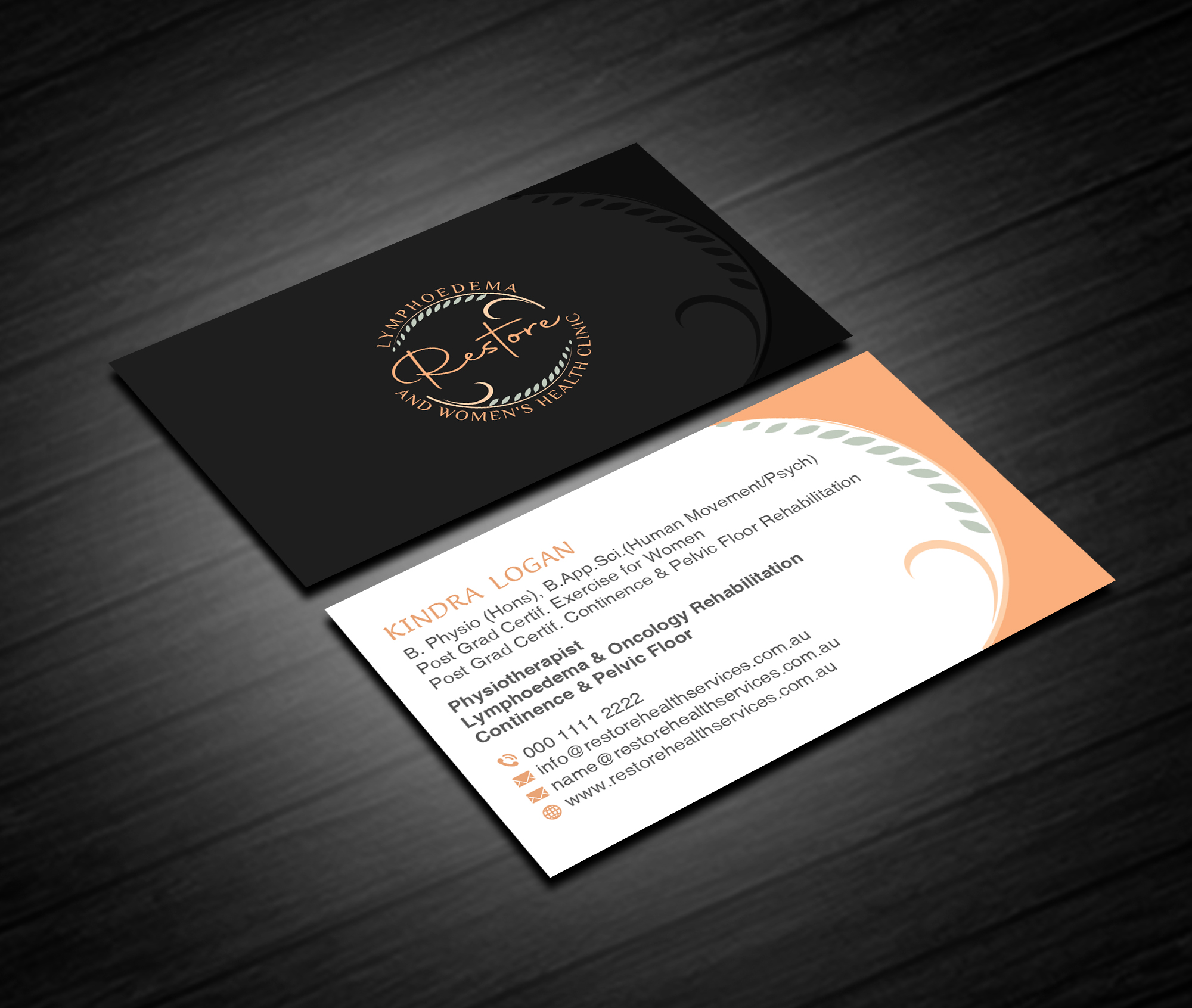Business Card Design by Creations Box 2015 for The Lymphoedema Clinic | Design #27219367