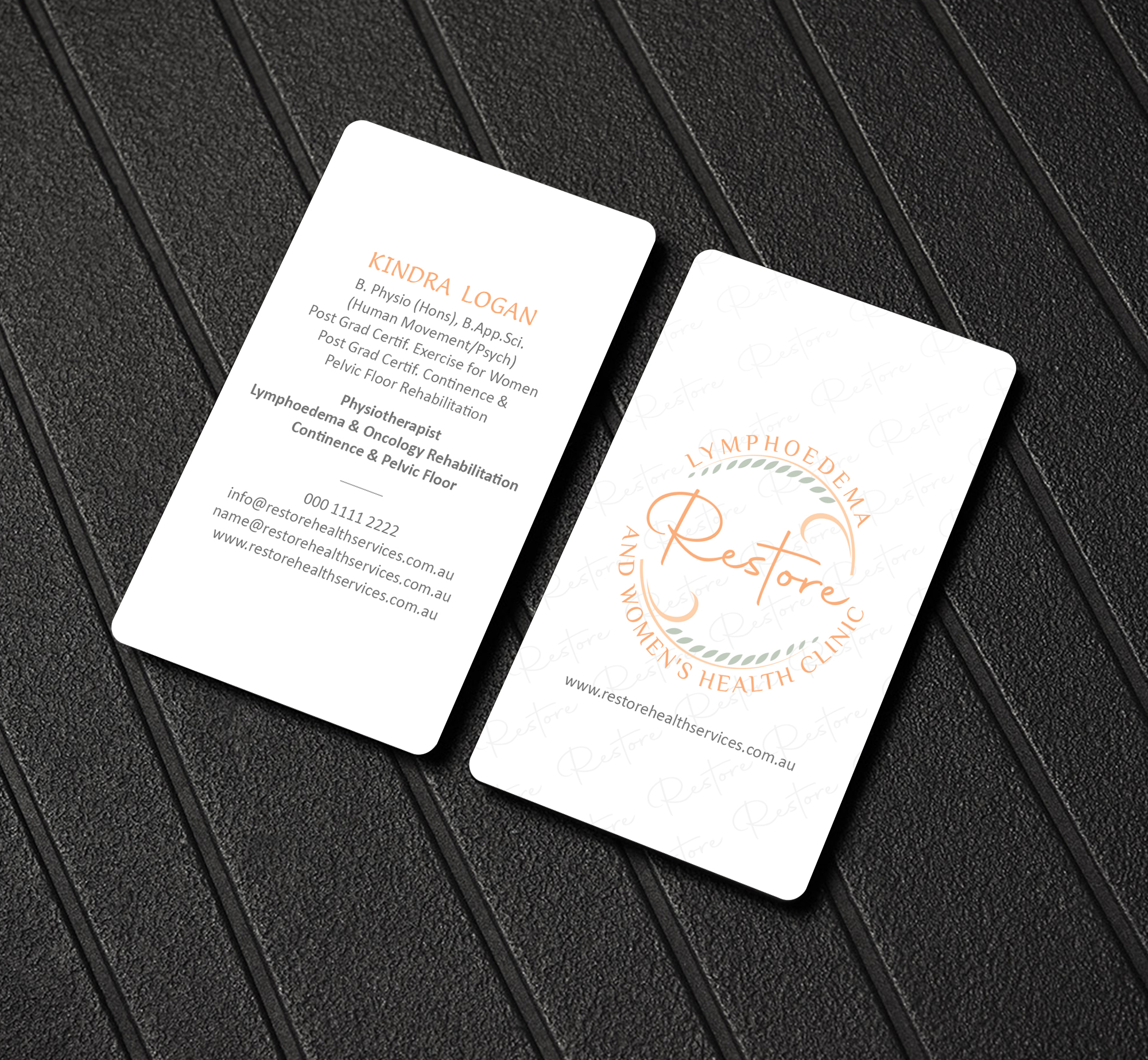 Business Card Design by Creations Box 2015 for The Lymphoedema Clinic | Design #27316224