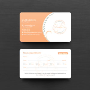 Business Card Design by chandrayaan.creative for The Lymphoedema Clinic | Design: #27210905
