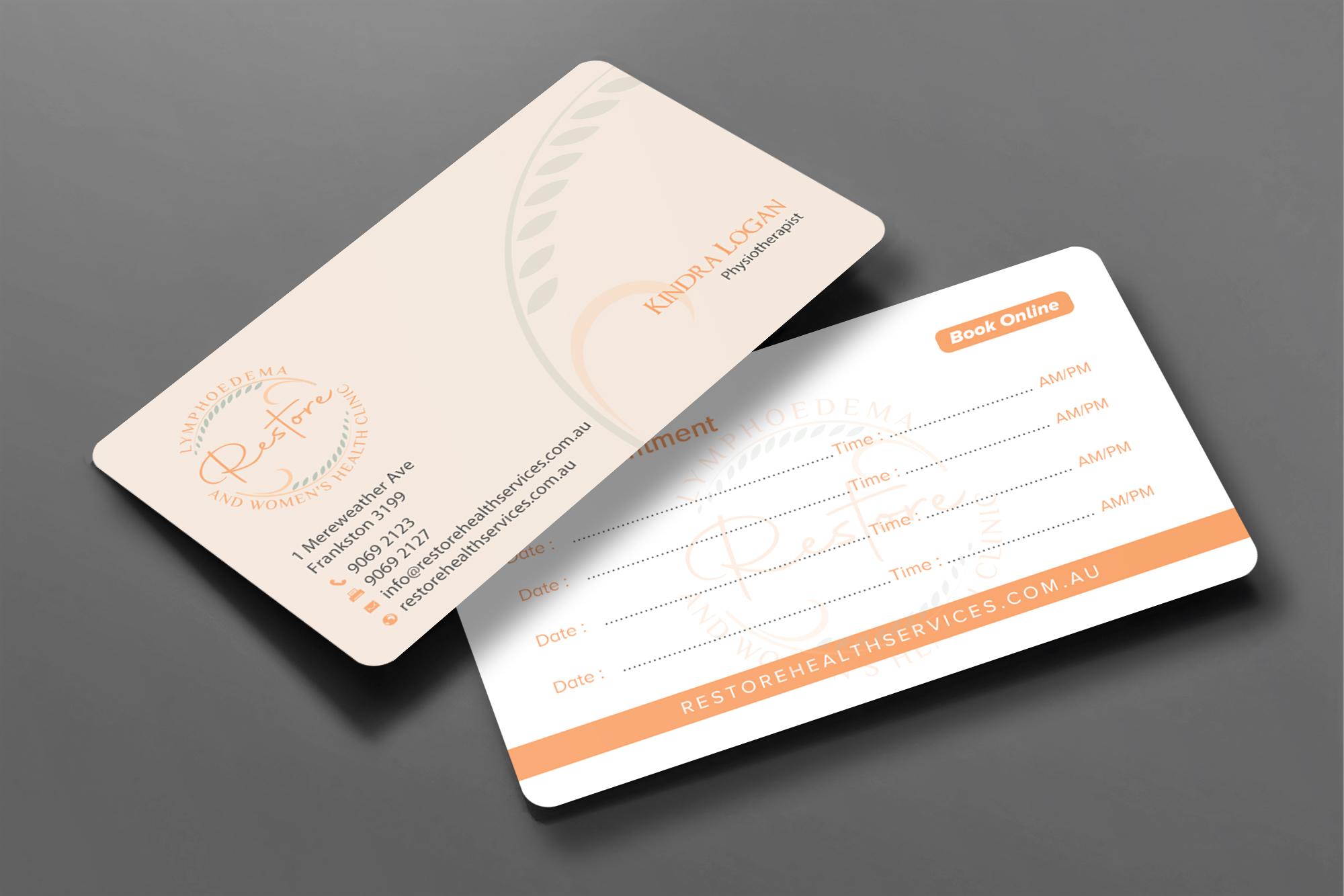 Business Card Design by chandrayaan.creative for The Lymphoedema Clinic | Design #27211166