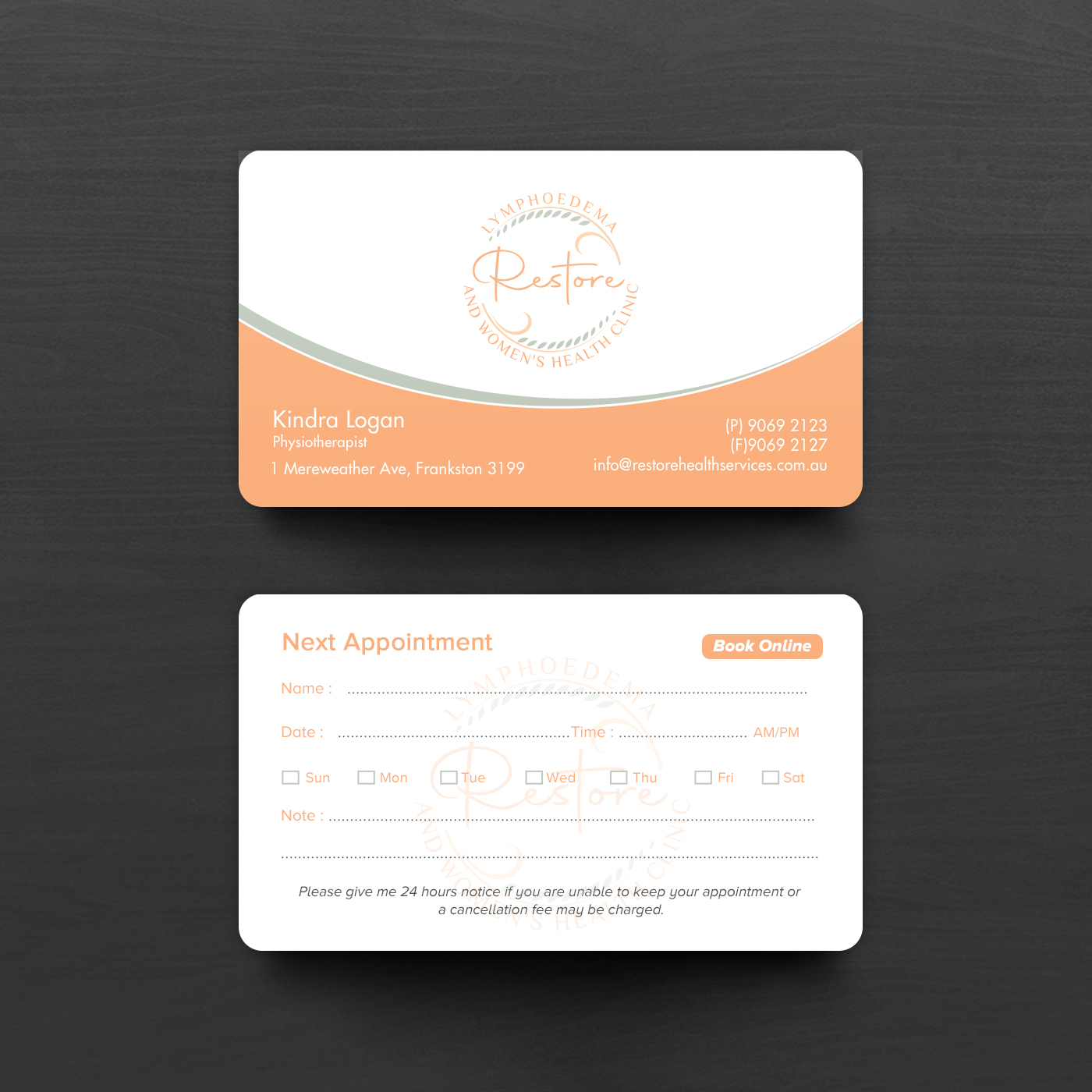 Business Card Design by chandrayaan.creative for The Lymphoedema Clinic | Design #27211167