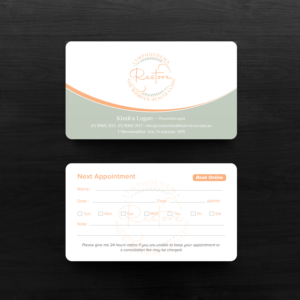 Diseño de Tarjeta de Presentación por chandrayaan.creative para The Lymphoedema Clinic | Diseño: #27217690