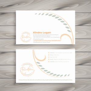 Business Card Design by Kreative Right 2 for The Lymphoedema Clinic | Design #27291188