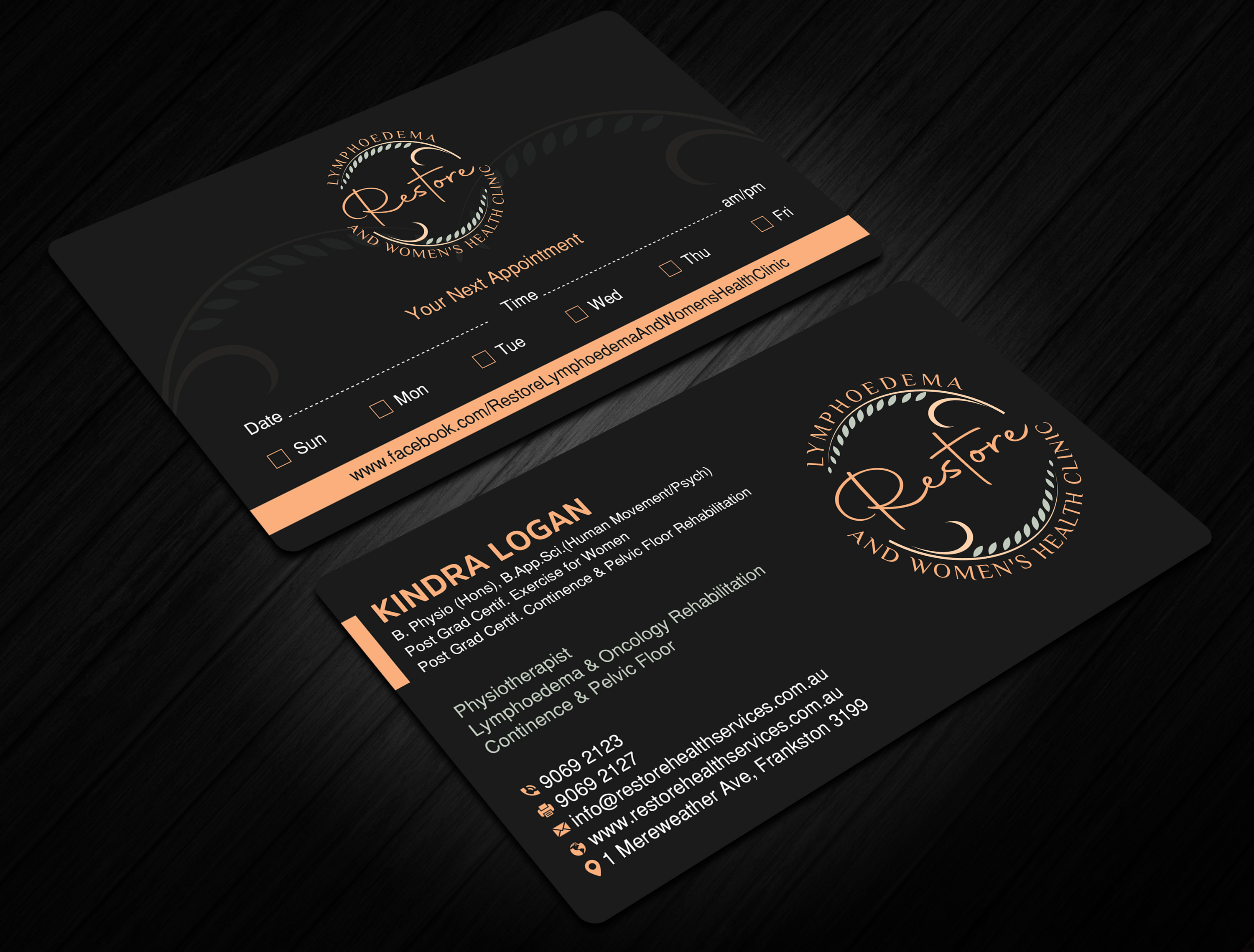 Business Card Design by Uttom 2 for The Lymphoedema Clinic | Design #27206428