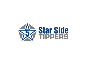 5 Star Side Tippers | Logo Design by BNdesigner