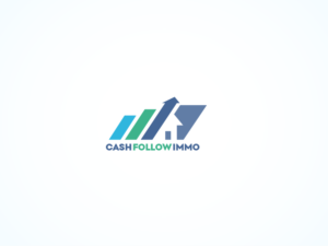 logo + nom de l'entreprise "CASH FOLLOW IMMO" | Logo Design by jaime.sp