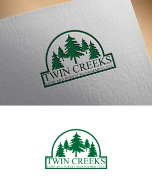 Twin creeks/ twin creeks land and forest management llc | Logo Design by Mr Line @rt