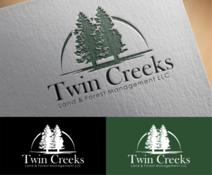 Twin creeks/ twin creeks land and forest management llc | Logo Design by vta