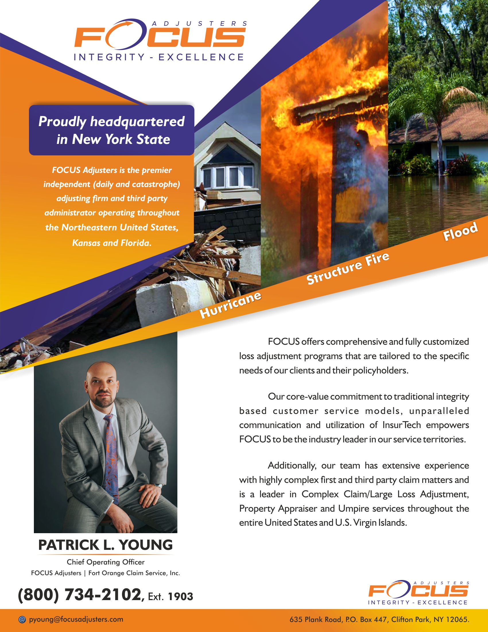 Advertisement Design by Neha Dsouza for Fort Orange Claim Service, Inc. | Design #27227203