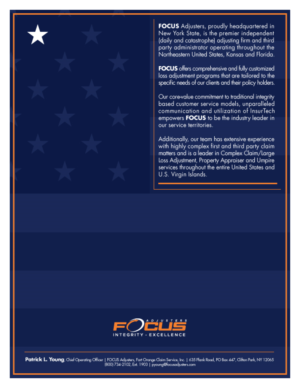Werbe-Design von sinthetix für Fort Orange Claim Service, Inc. | Design: #27211223