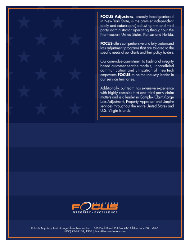 Advertisement Design by sinthetix for Fort Orange Claim Service, Inc. | Design #27217786