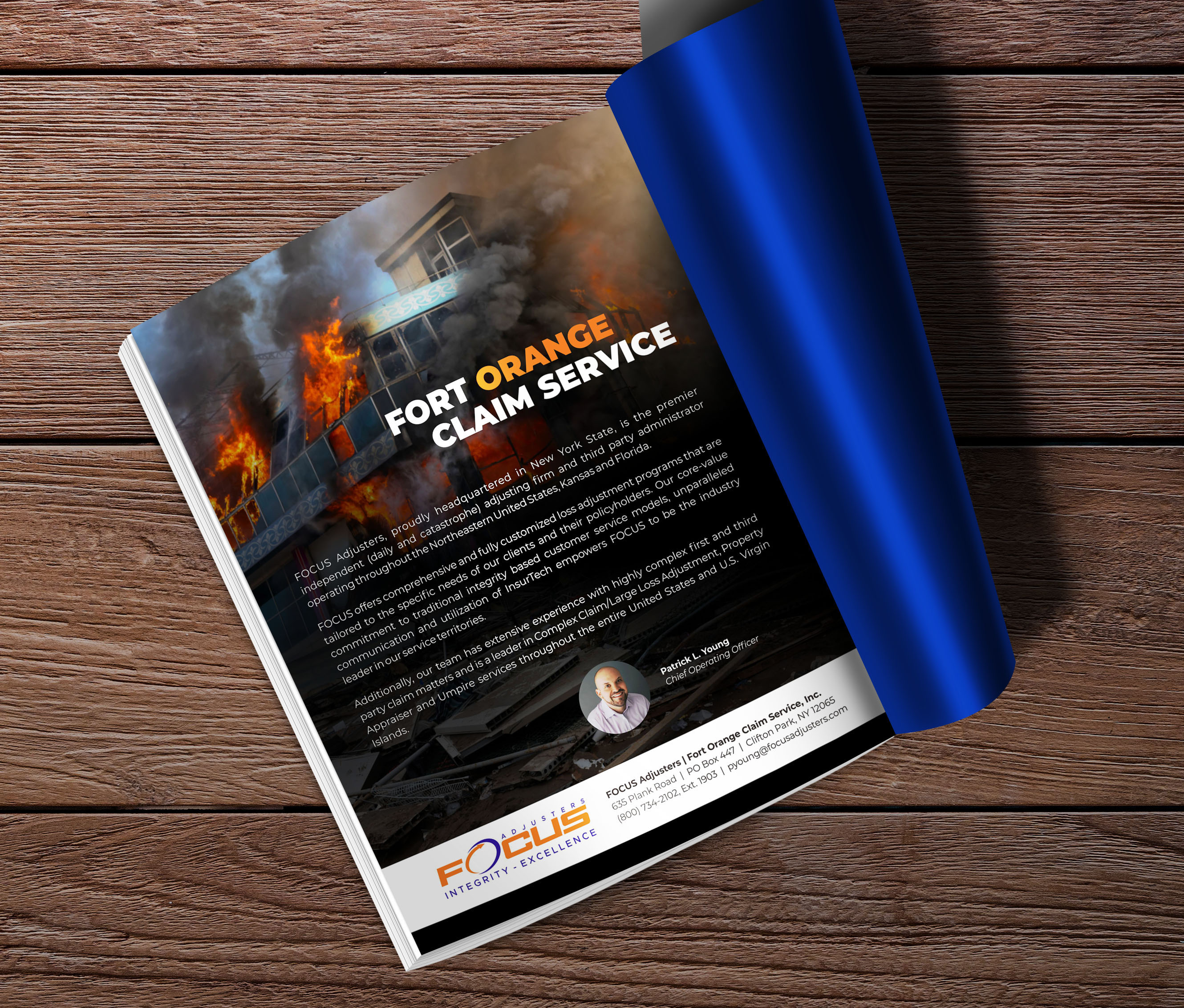 Werbe-Design von nng für Fort Orange Claim Service, Inc. | Design #27236292