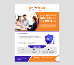 Werbe-Design von debdesign für Fort Orange Claim Service, Inc. | Design: #27214422