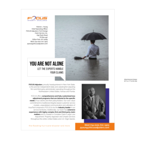 Design Publicitaire par DesignbyR pour Fort Orange Claim Service, Inc. | Design : #27222144