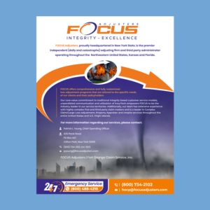 Werbe-Design von ecorokerz für Fort Orange Claim Service, Inc. | Design: #27222096