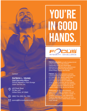 Advertisement Design by Javelin Studio for Fort Orange Claim Service, Inc. | Design #27216279