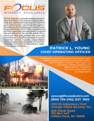 Design Publicitaire par Tatyana Tomskaya pour Fort Orange Claim Service, Inc. | Design : #27229650