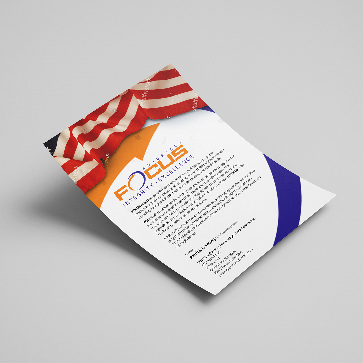 Advertisement Design by JekaDesign for Fort Orange Claim Service, Inc. | Design #27214775