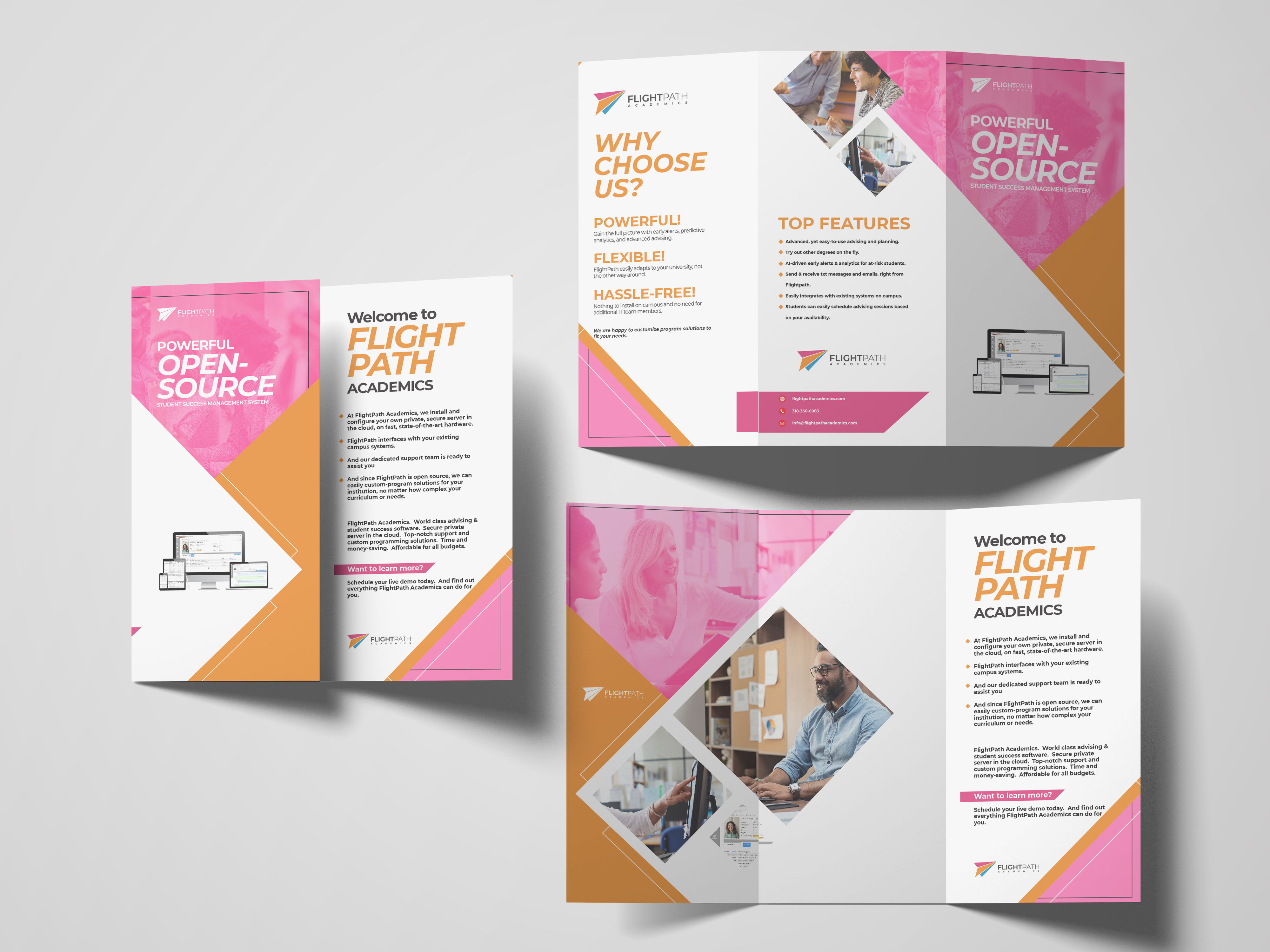 Broschüren-Design von DerpJuls für Peacock Software, LLC | Design #27227418