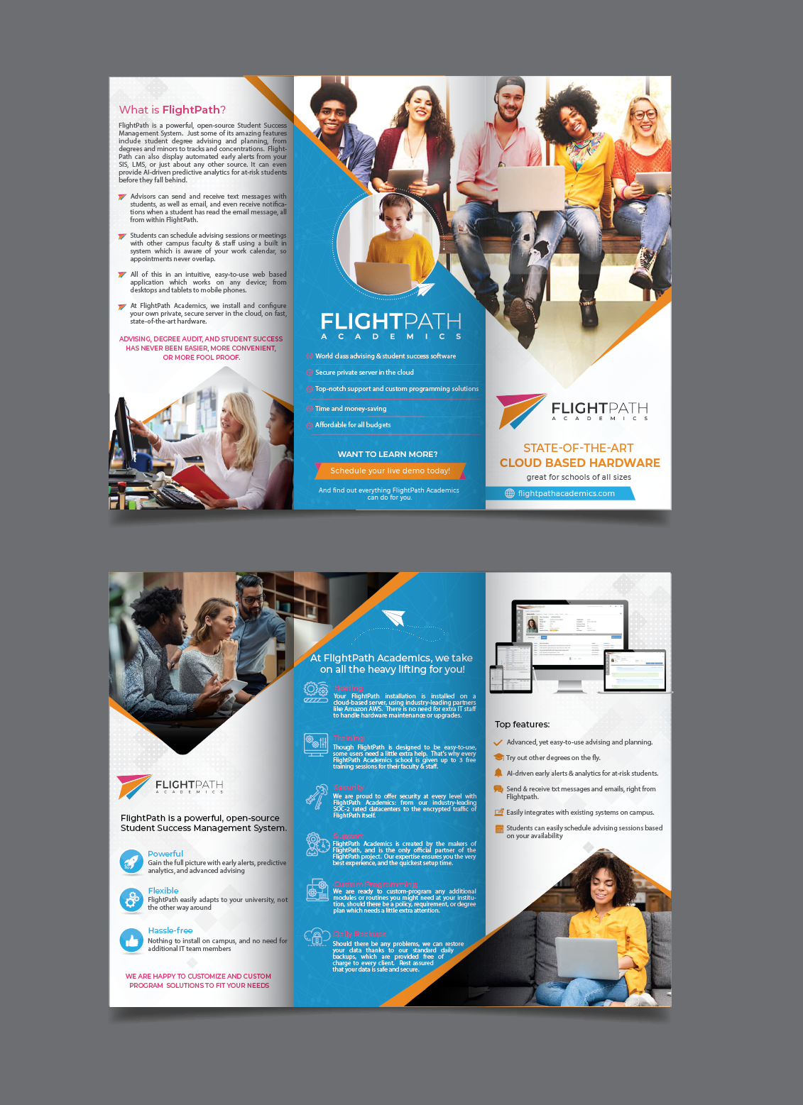 Brochure Design by alex989 for Peacock Software, LLC | Design #27212787