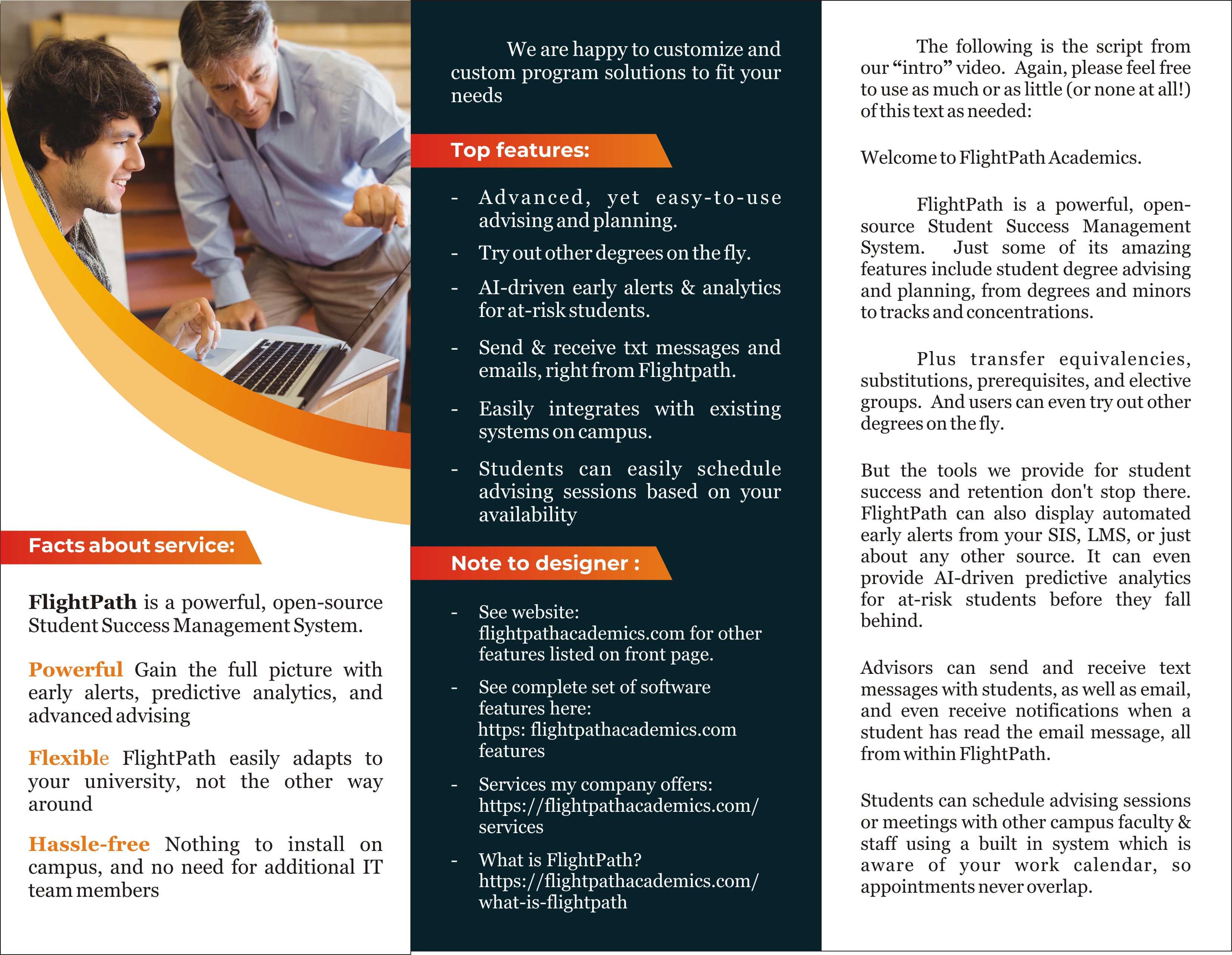 Broschüren-Design von rathnambindingworks1 für Peacock Software, LLC | Design #27212277