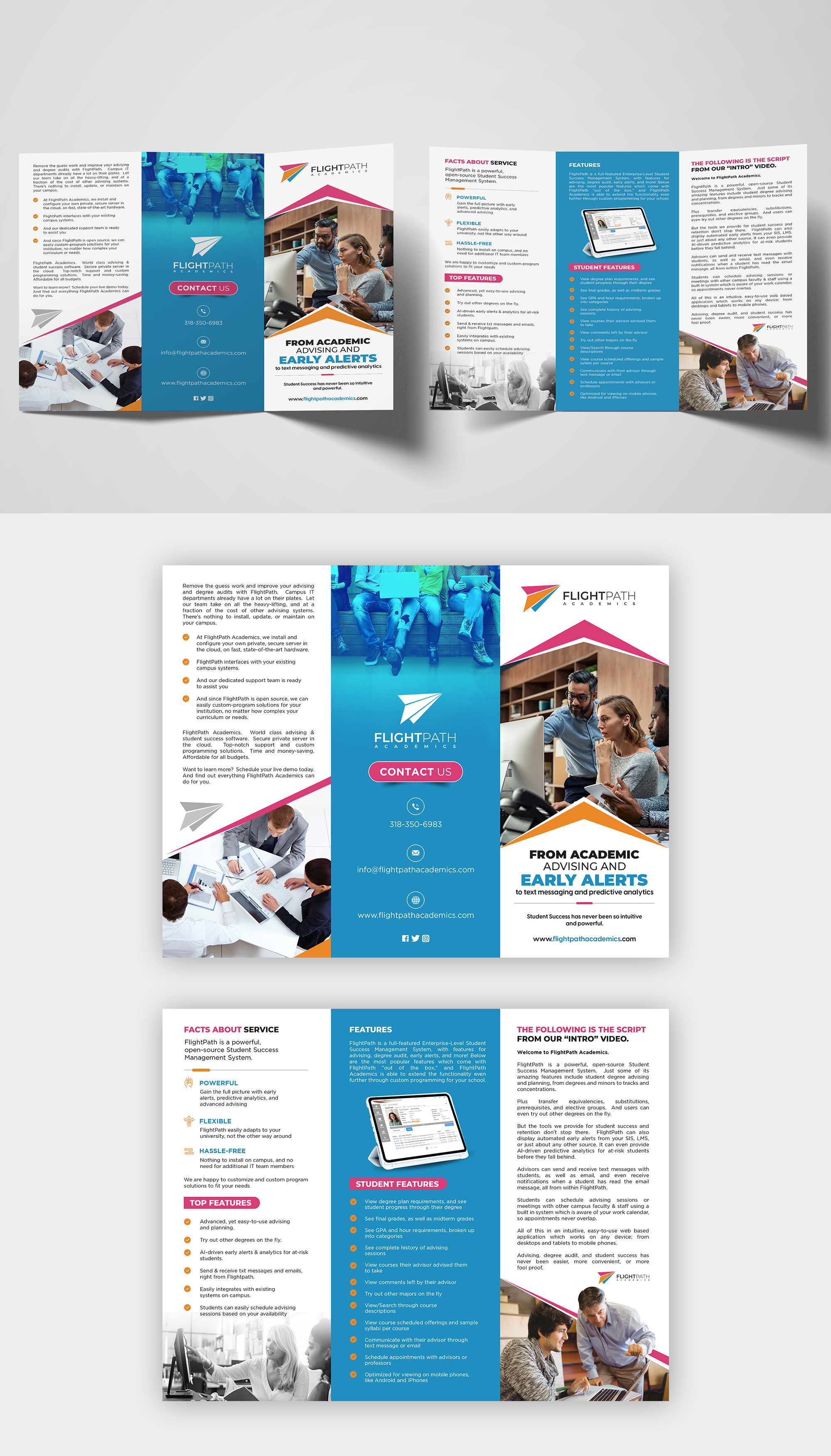 Brochure Design by debdesign for Peacock Software, LLC | Design #27227805