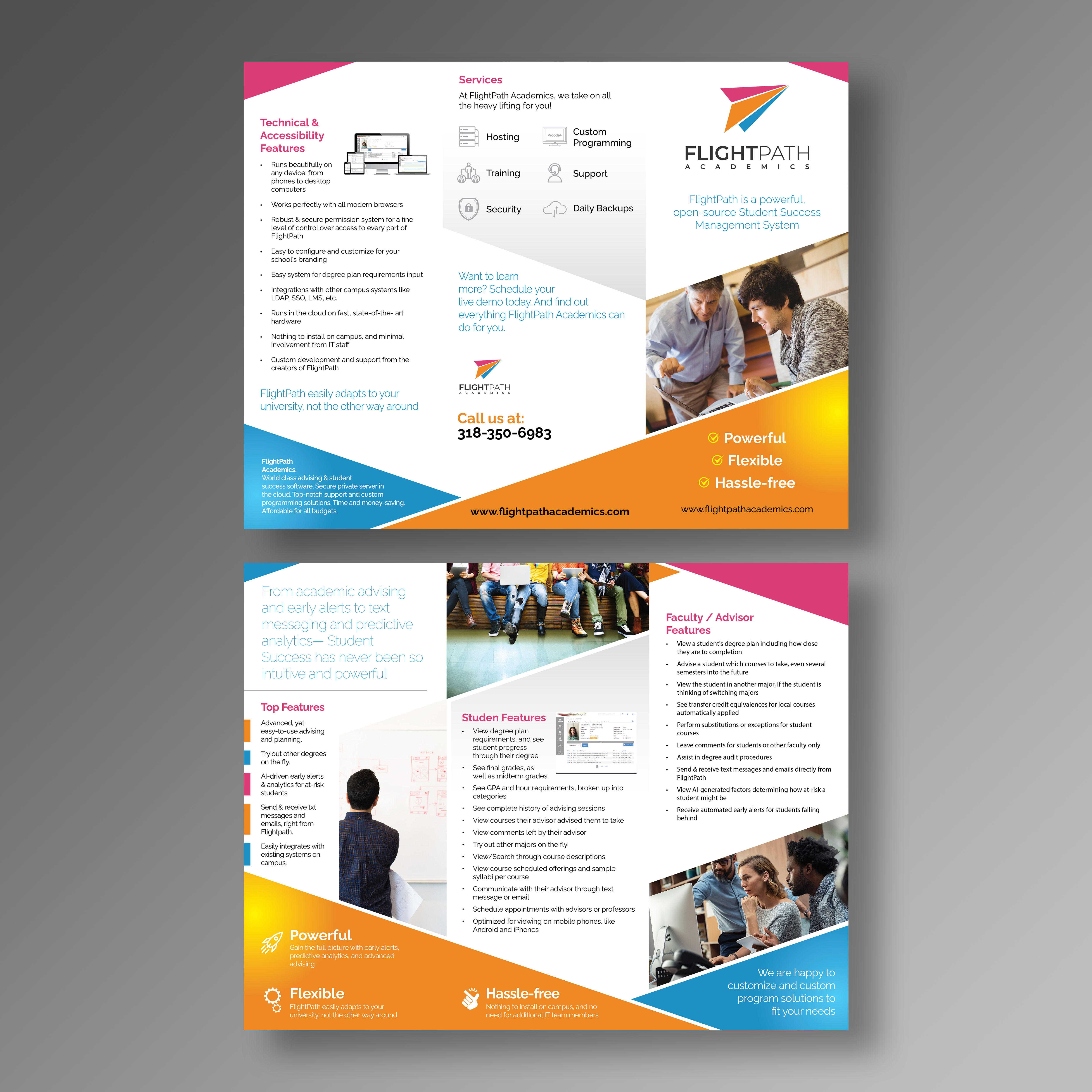 Brochure Design by LeavingImpression for Peacock Software, LLC | Design #27237494